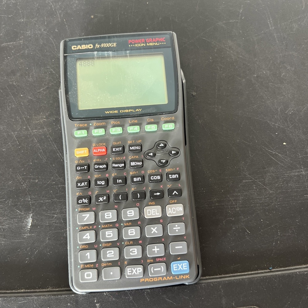 Casio FX-9700GE Scientific Calculator In Working Condition